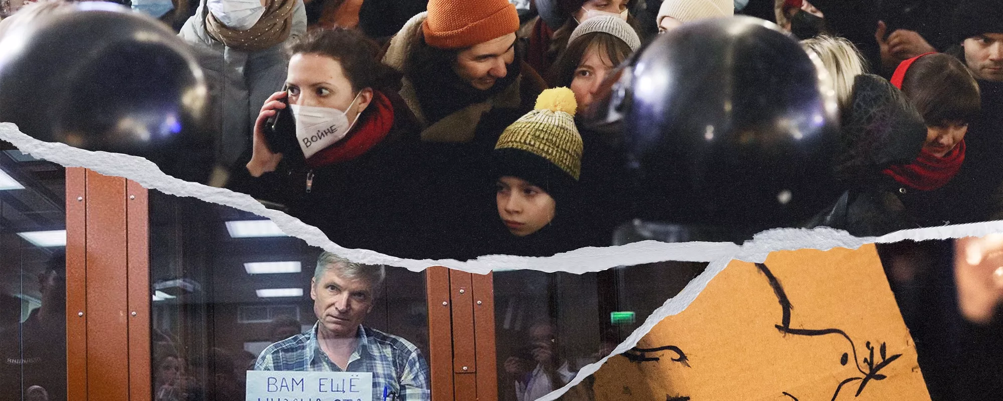 Russian wartime repression report. One year since the full-scale invasion | ОВД-Инфо