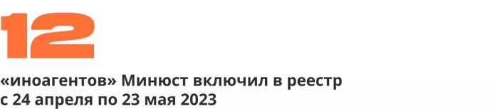 Сводка антивоенных репрессий. Май 2023 | ОВД-Инфо