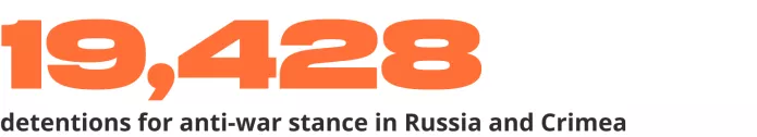 Wartime Repressions Report Nine Months of War. November 2022 | ОВД-Инфо