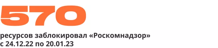 По данным «Роскомсвободы»