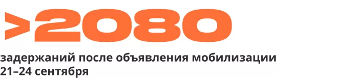 Сводка антивоенных репрессий. Семь месяцев войны | ОВД-Инфо